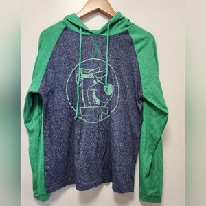 Yogi Bear hooded top- size Medium